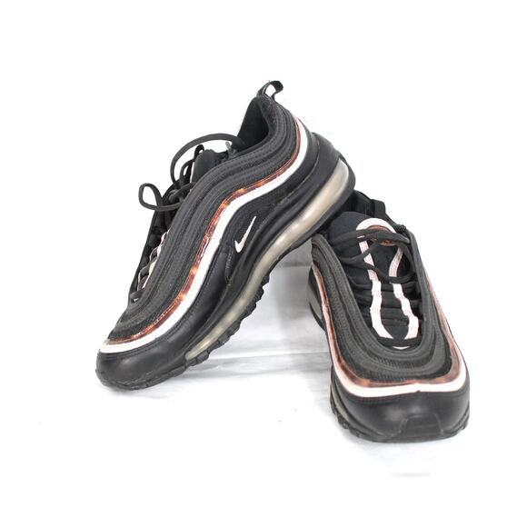 Nike Women's Air Max 97 Black Woodgrain Size 8 - Picture 1 of 6